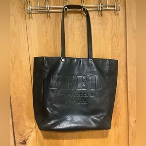 FEED leather tote